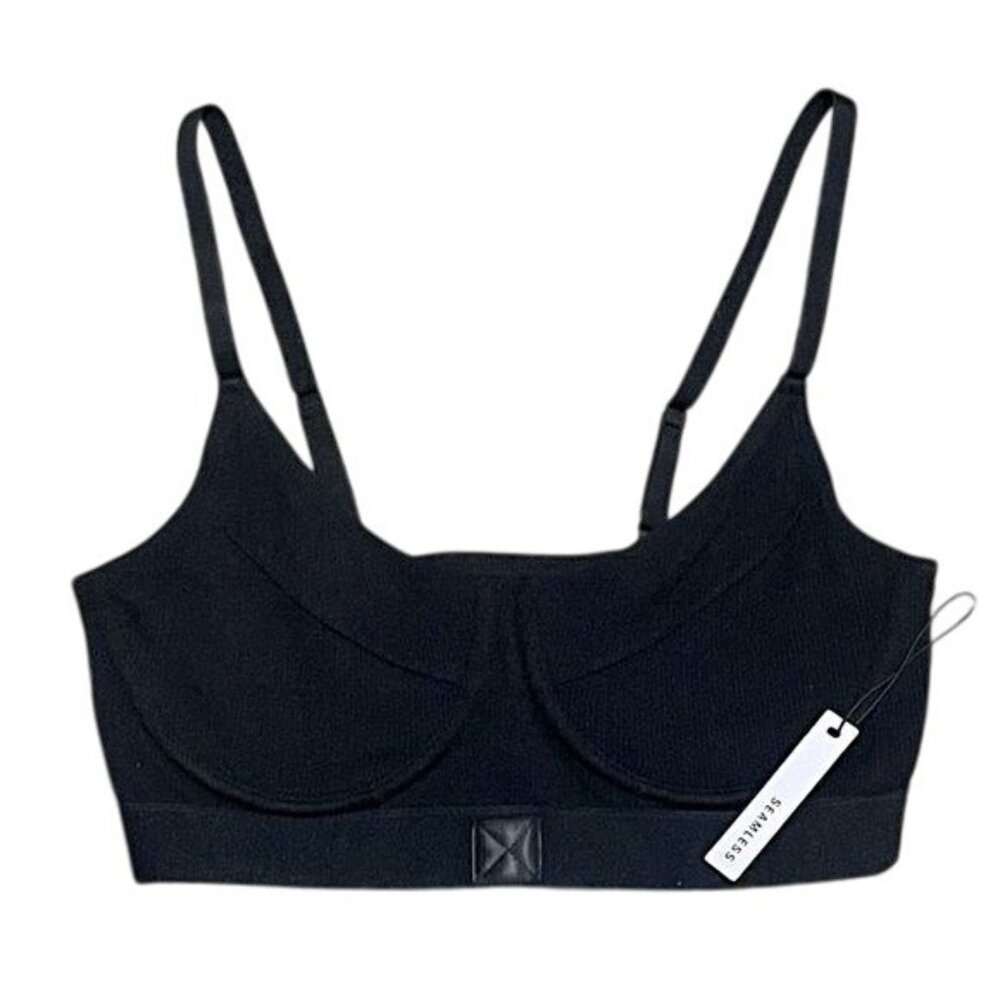 Forever 21 Black Sports Bras Size S - Picture 1 of 7